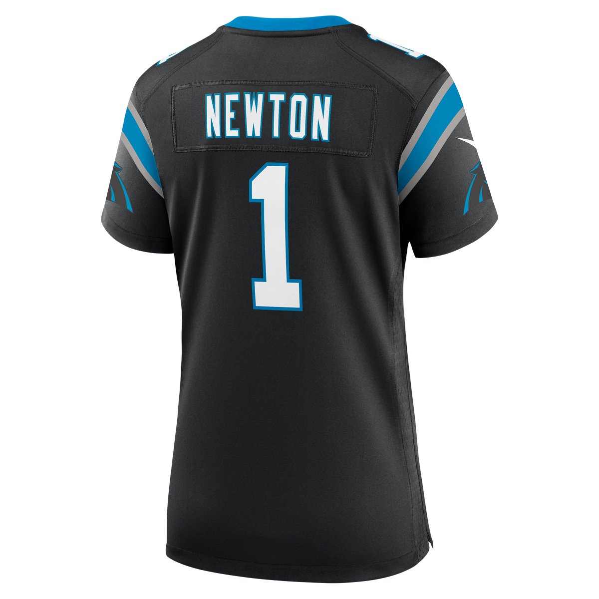 Women's Carolina Panthers Cam Newton Nike Black Team Retired Game Jersey