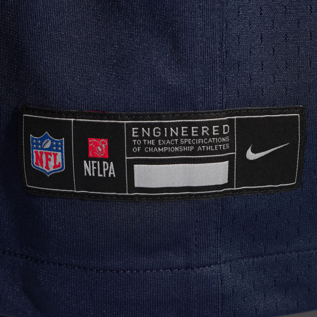 Men's Chicago Bears James Lynch Nike Navy Team Game Jersey
