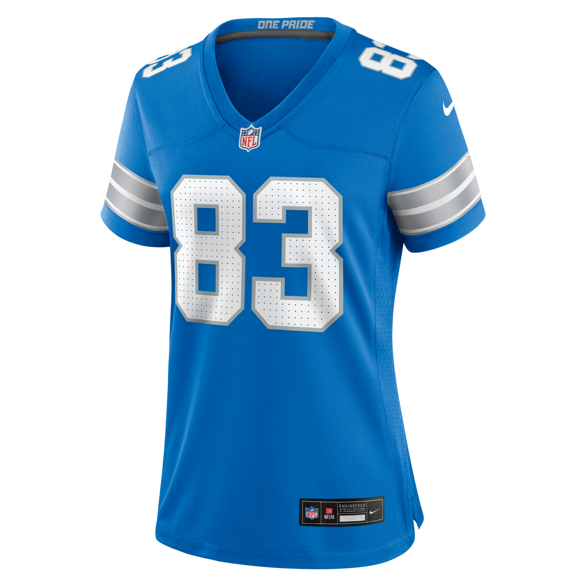 Women's Detroit Lions Tyler Conklin Nike Blue Team Game Jersey