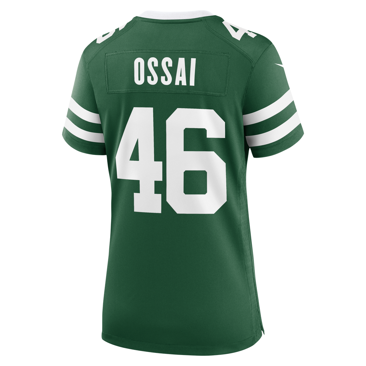 Women's New York Jets Joseph Ossai Nike Legacy Green Team Game Jersey
