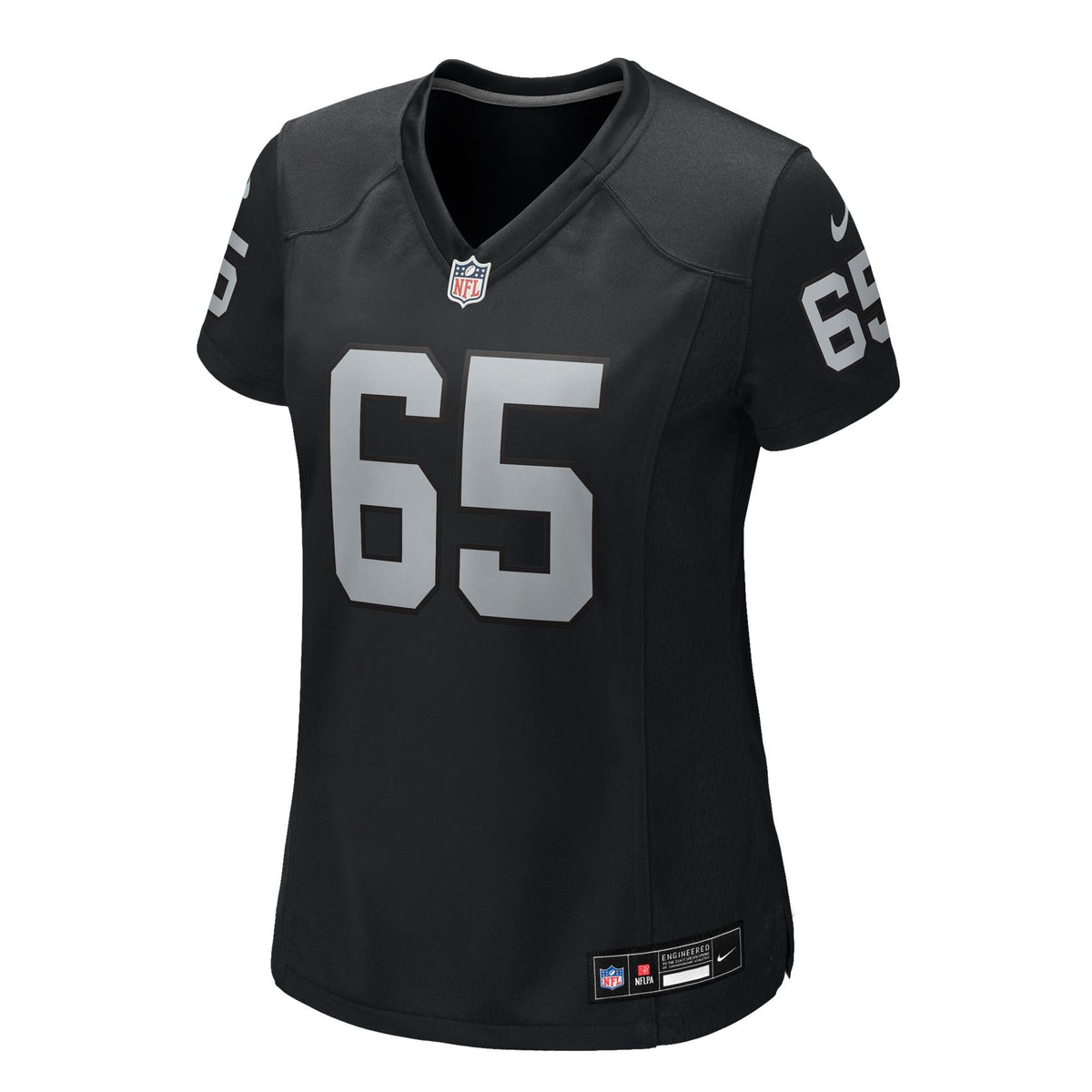 Women's Las Vegas Raiders Alex Cappa Nike Black Team Game Jersey