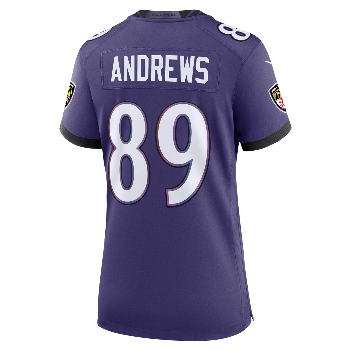 Women's Baltimore Ravens Mark Andrews Nike Purple Team Game Jersey