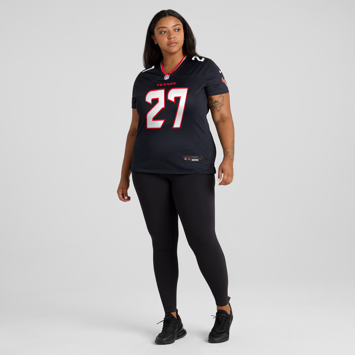 Women's Houston Texans Kamari Ramsey Nike Navy Team Game Jersey