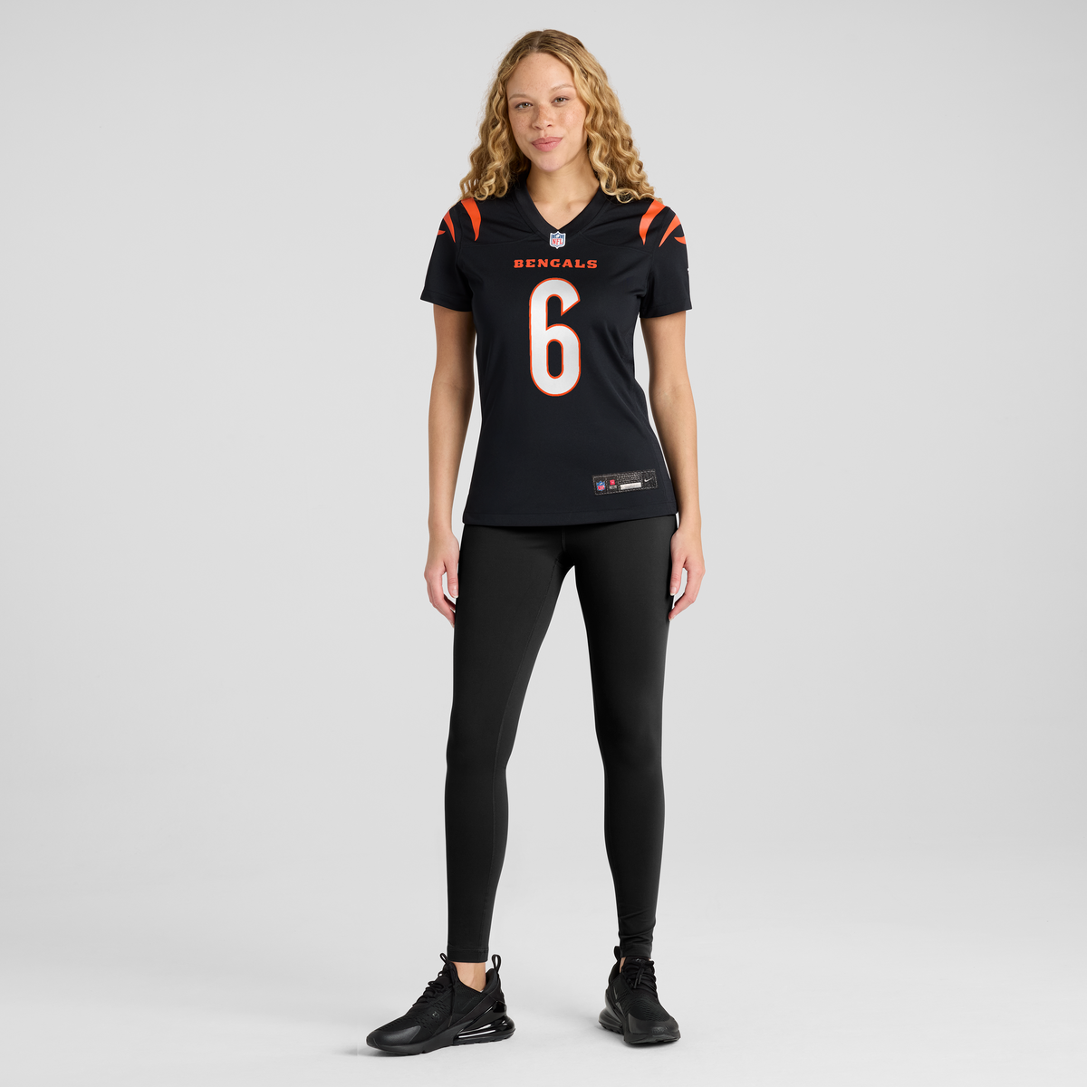 Women's Cincinnati Bengals Bryan Cook Nike Black Team Game Jersey
