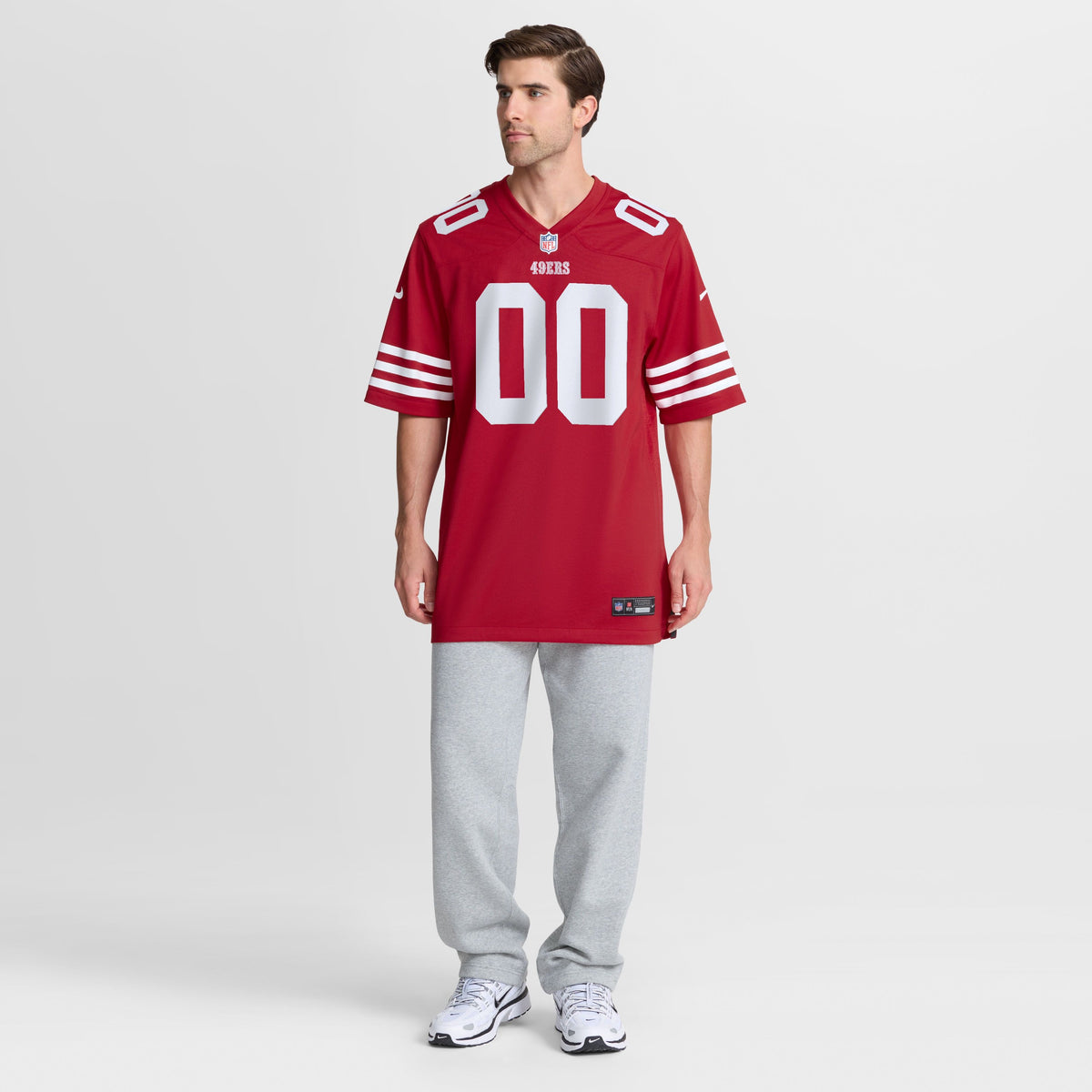 Men's San Francisco 49Ers Dezhaun Stribling Nike Scarlet Game Jersey
