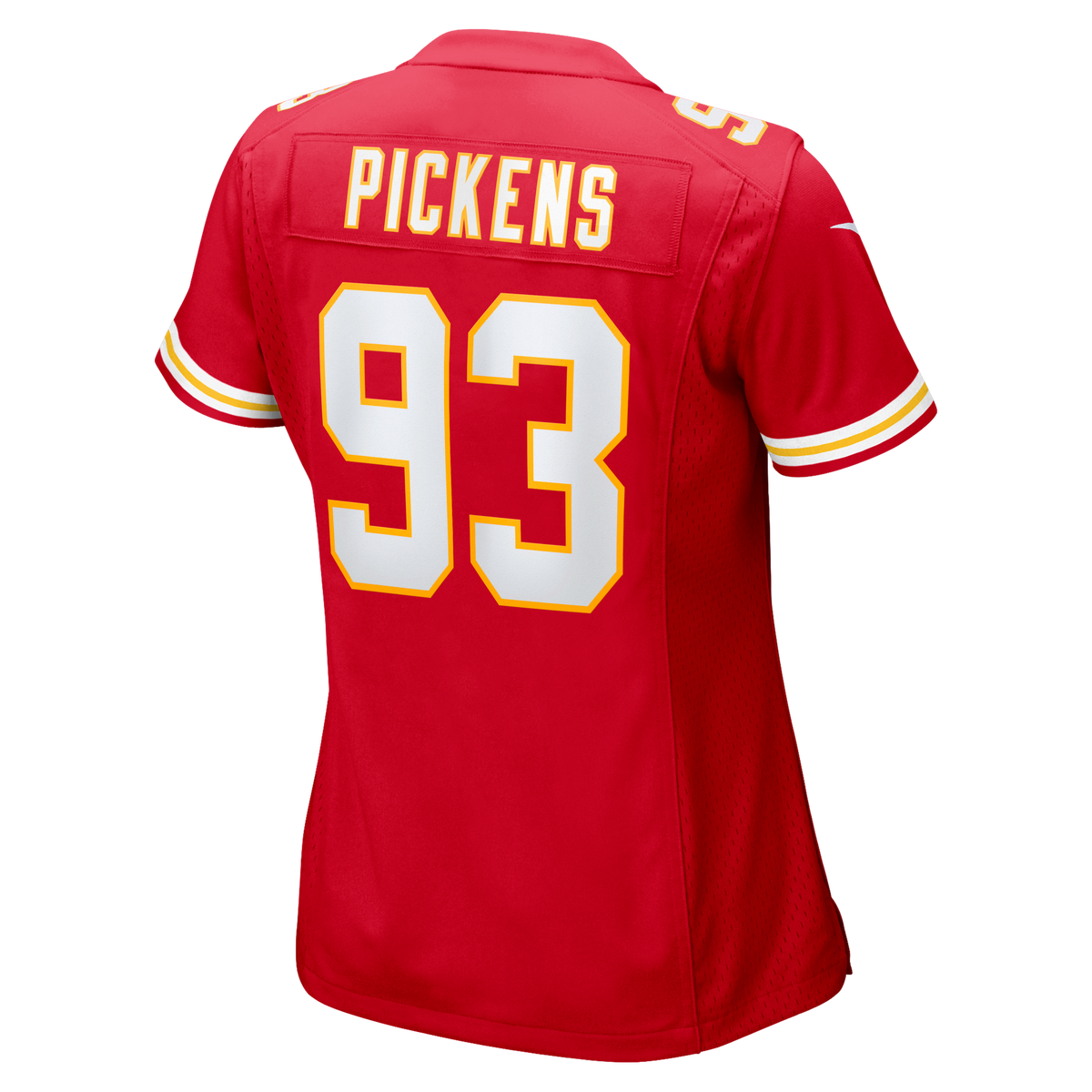 Women's Kansas City Chiefs Zacch Pickens Nike Red Team Game Jersey