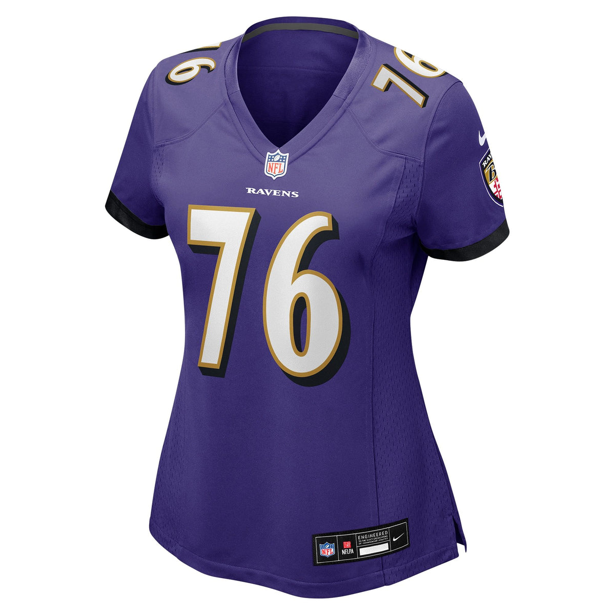 Women's Baltimore Ravens Kenyon Green Nike Purple Team Game Jersey