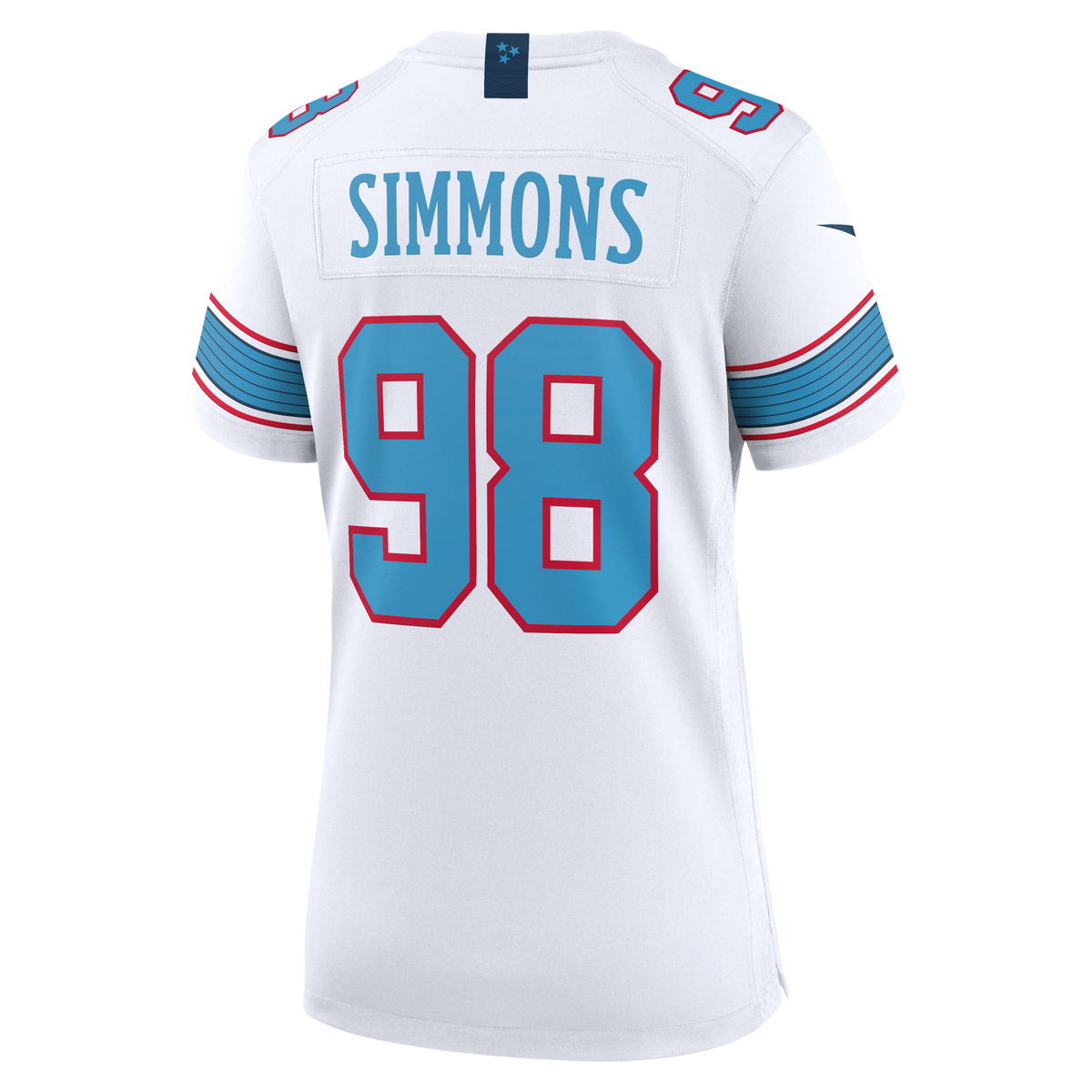 Women's Tennessee Titans Jeffery Simmons Nike White Game Jersey