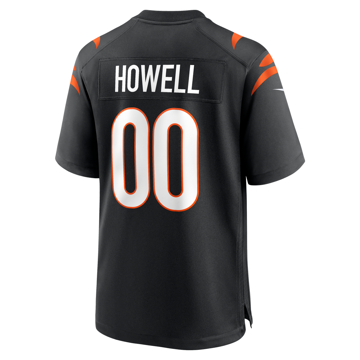 Men's Cincinnati Bengals Cashius Howell Nike Black Team Game Jersey