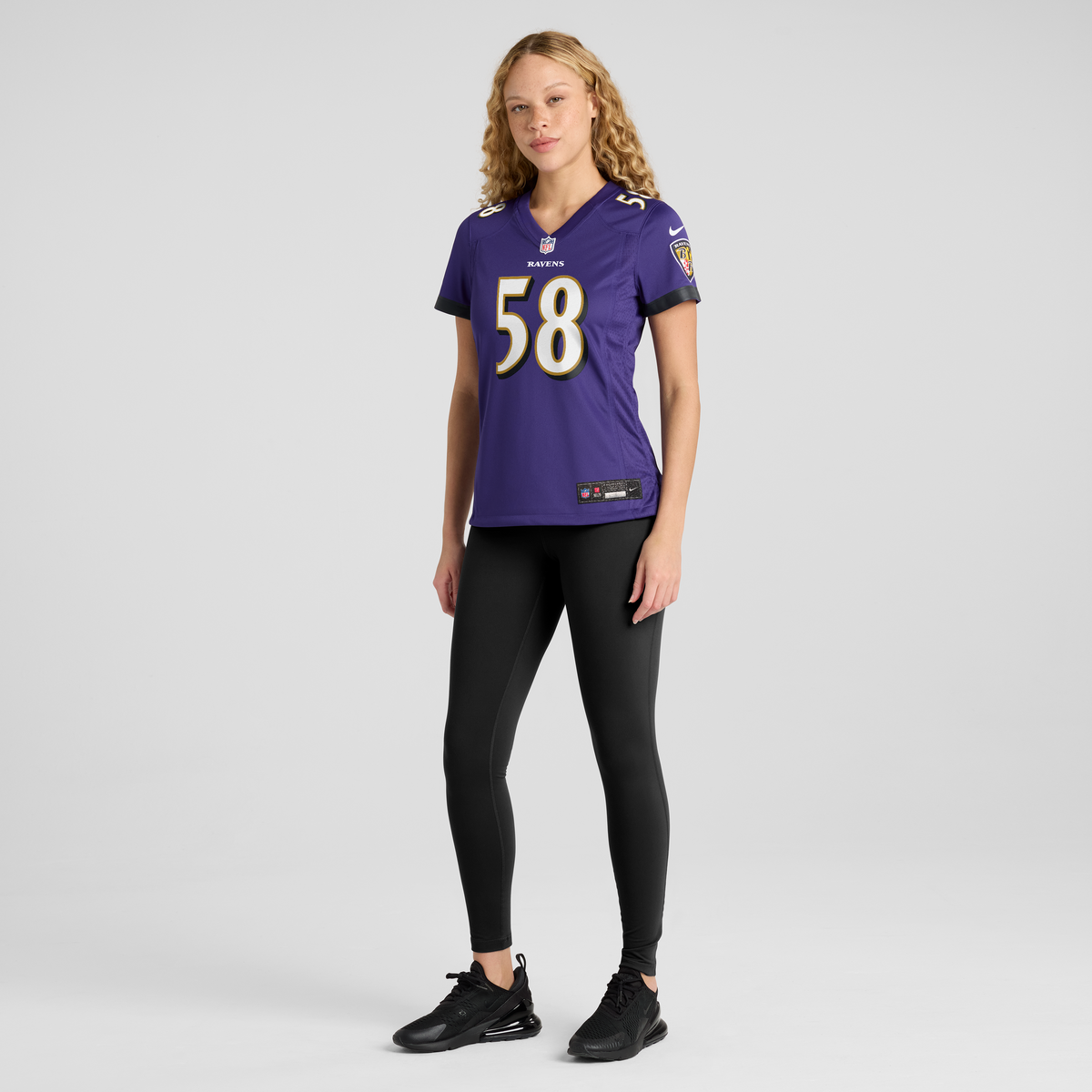 Women's Baltimore Ravens Taven Bryan Nike Purple Team Game Jersey