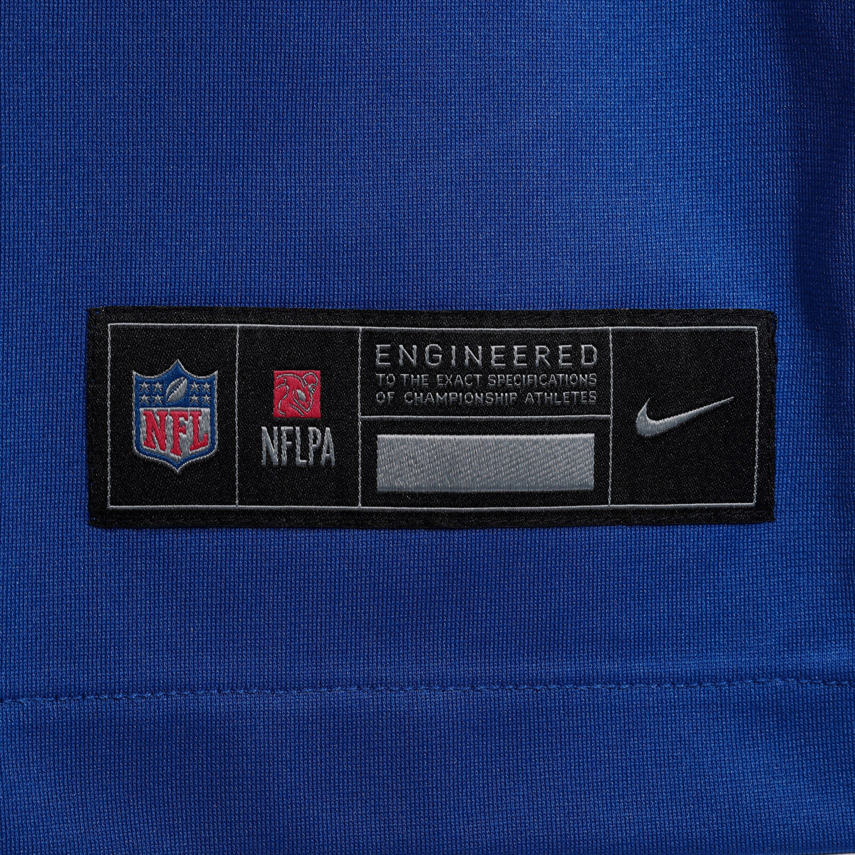 Men's New York Giants Daniel Faalele Nike Royal Team Game Jersey