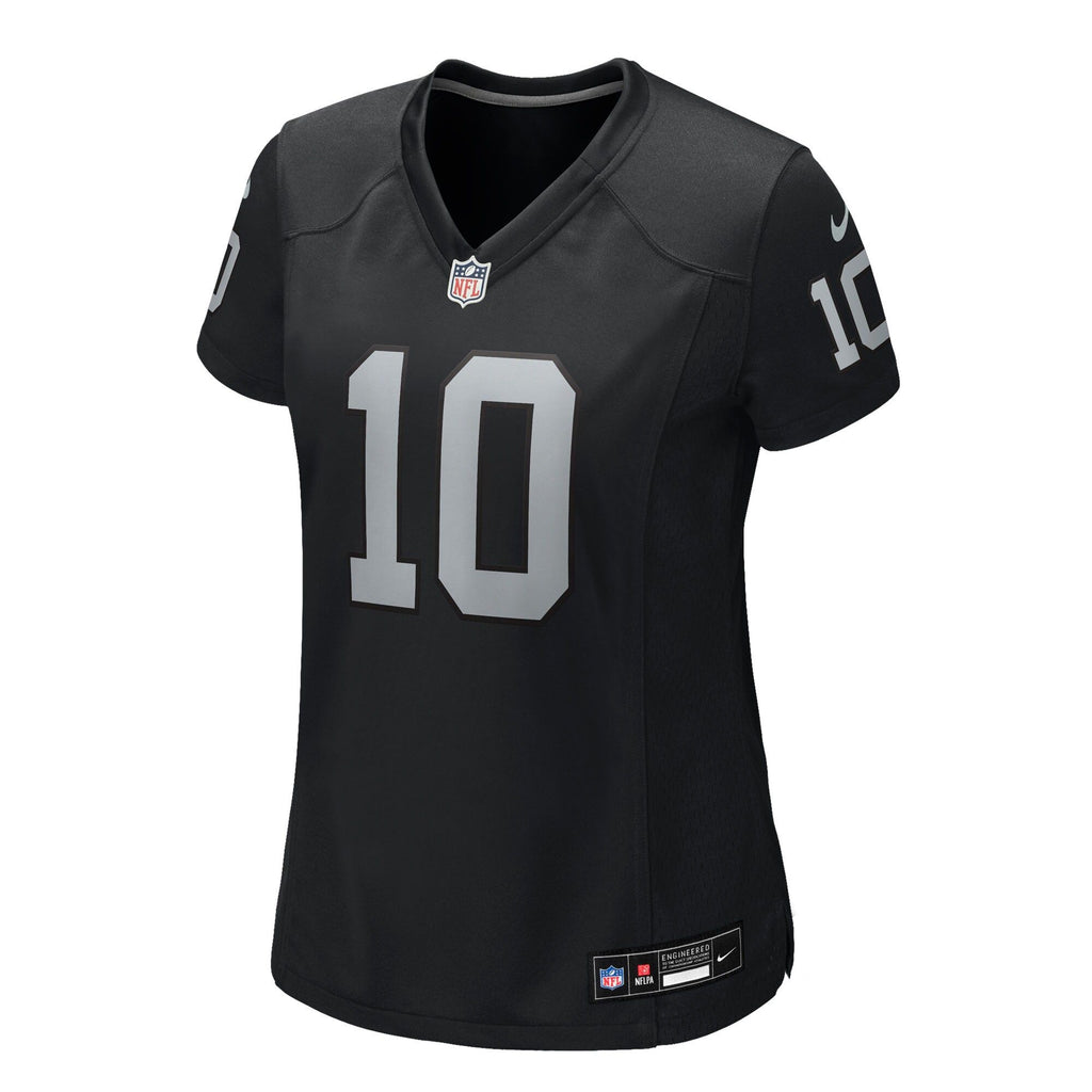 Women's Las Vegas Raiders Donte Thornton Jr Nike Black Team Game Jersey