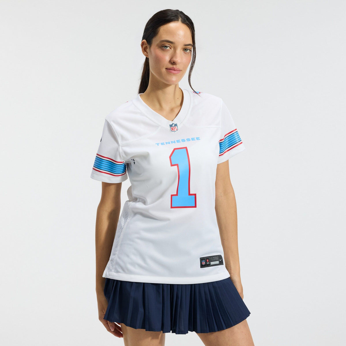 Women's Tennessee Titans Cameron Ward Nike White Game Jersey