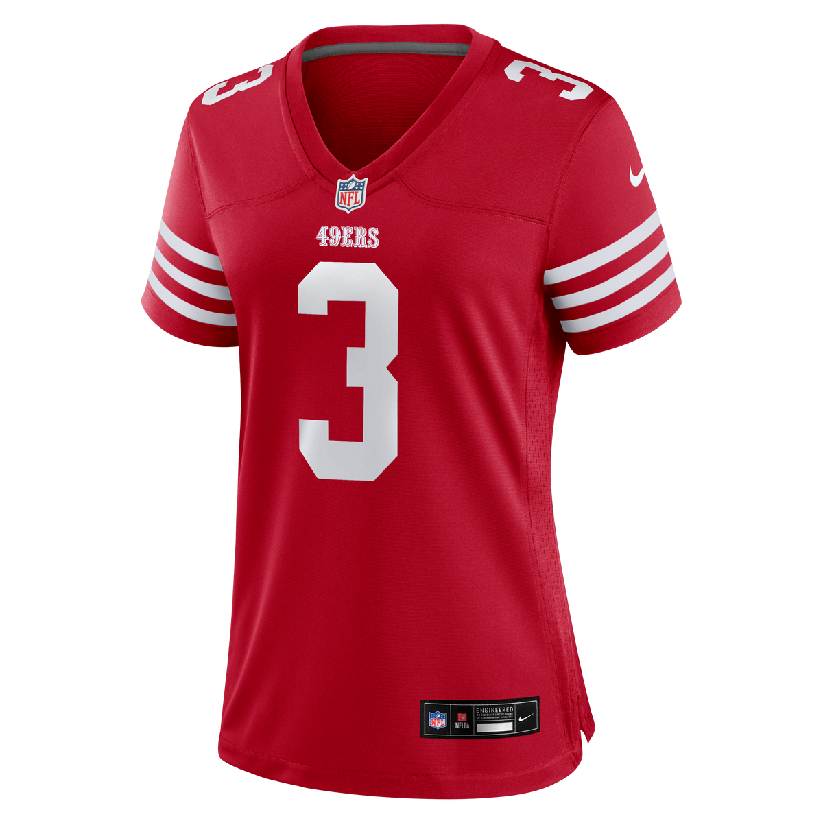 Women's San Francisco 49Ers Christian Kirk Nike Scarlet Team Game Jersey