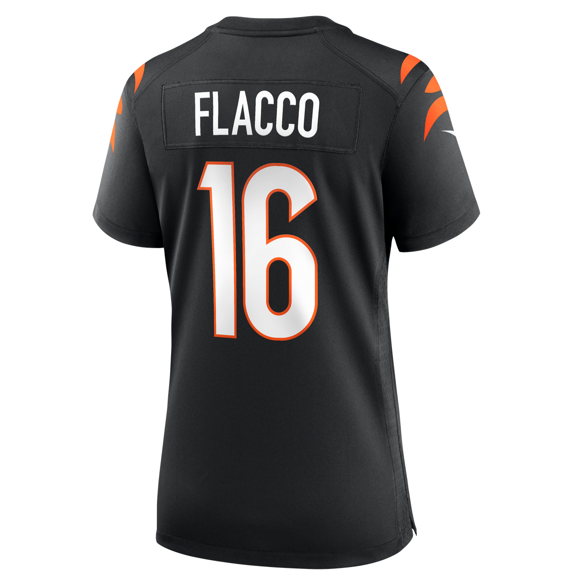 Women's Cincinnati Bengals Joe Flacco Nike Black Team Game Jersey