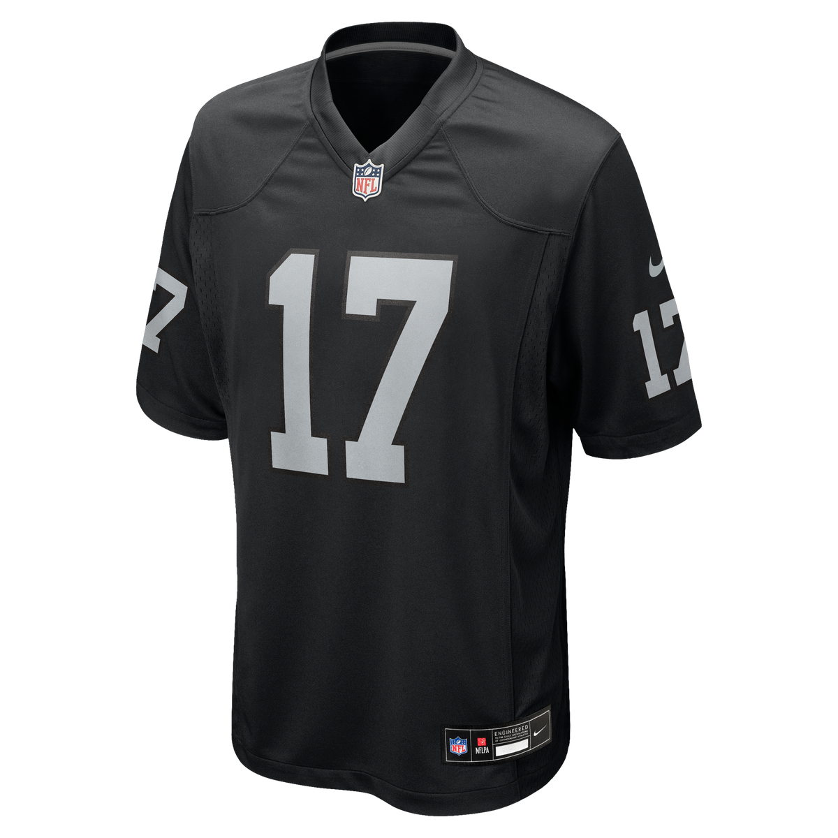 Men's Las Vegas Raiders Nakobe Dean Nike Black Team Game Jersey