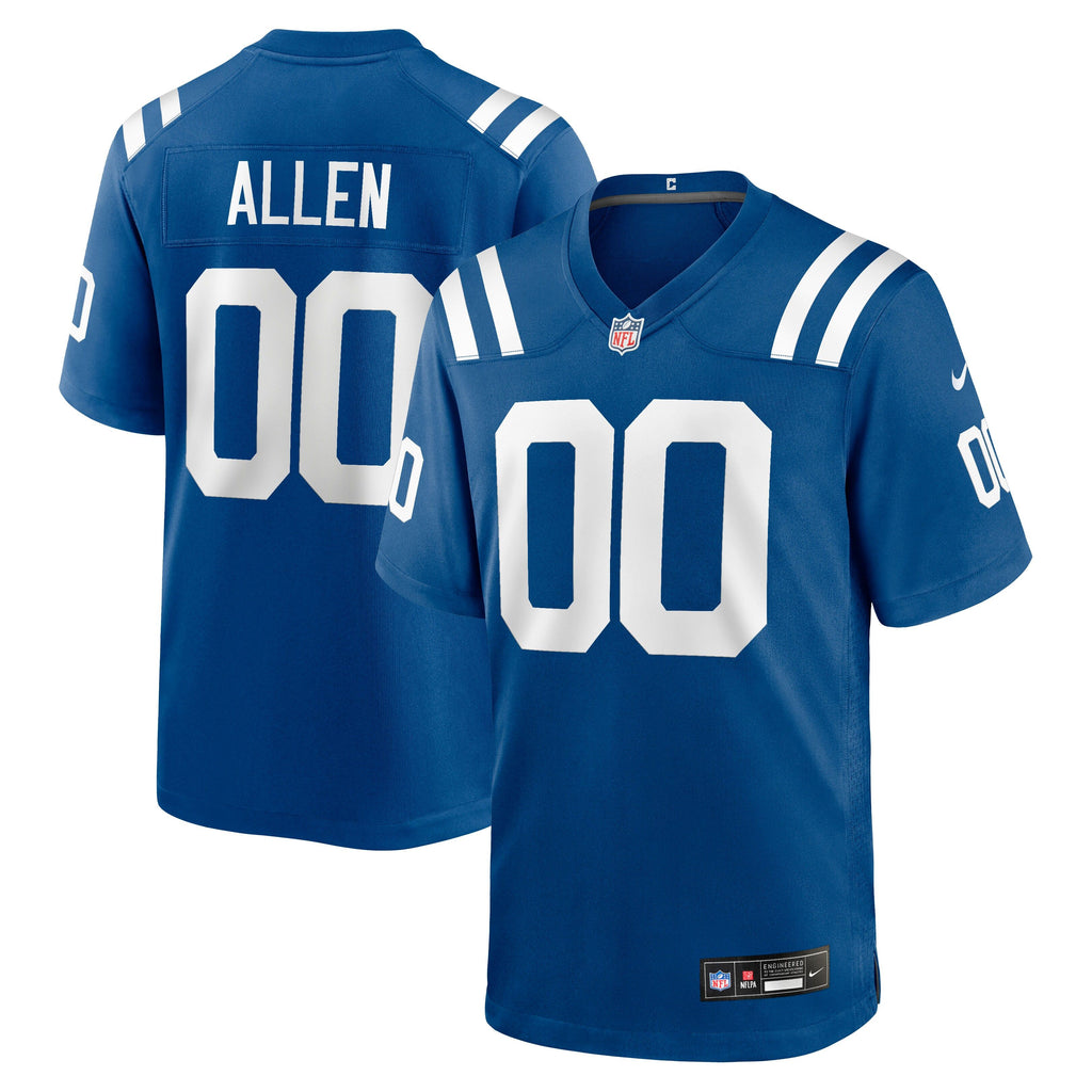 Men's Indianapolis Colts Cj Allen Nike Royal Game Jersey